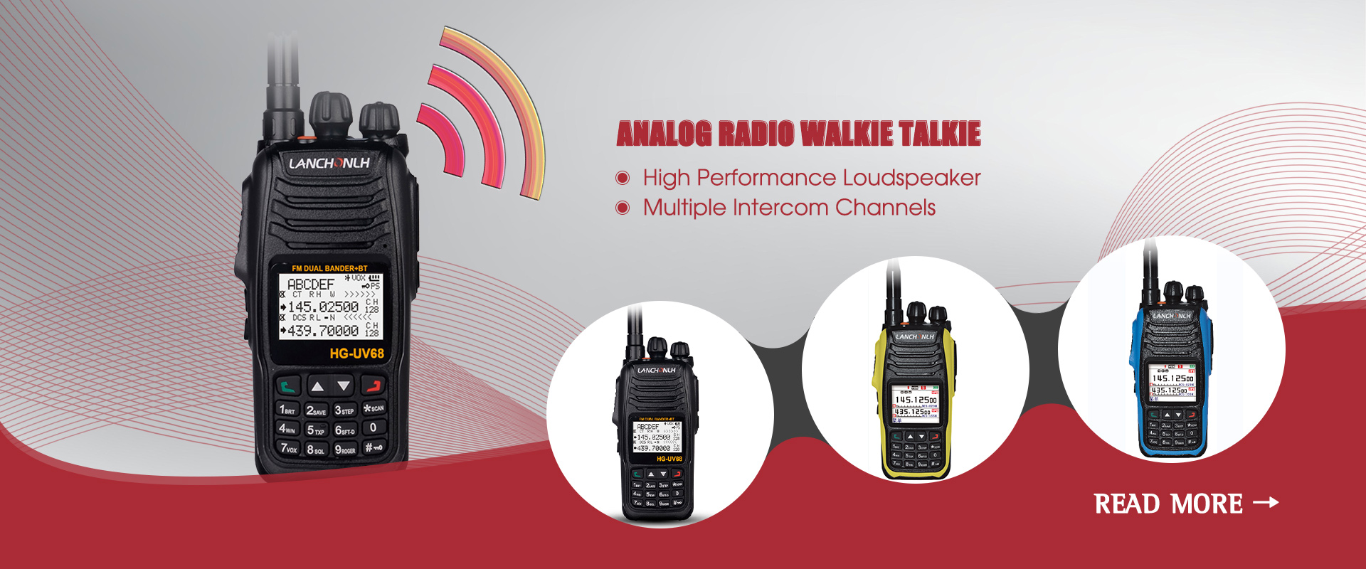 Постачальник аналогових радіостанцій Walkie Talkie